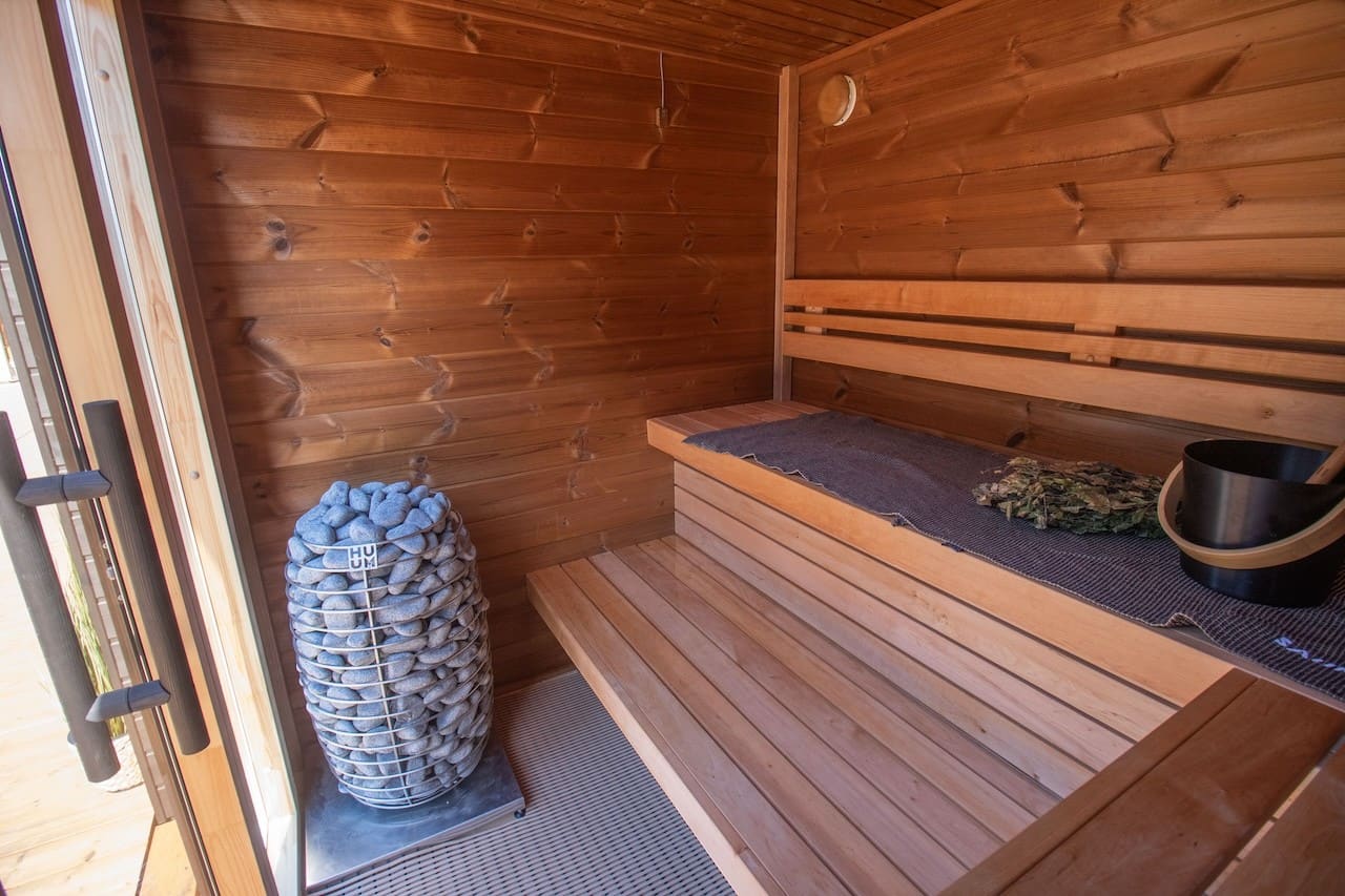 Leil® Patio XS 4 Person Outdoor Sauna - Image 16
