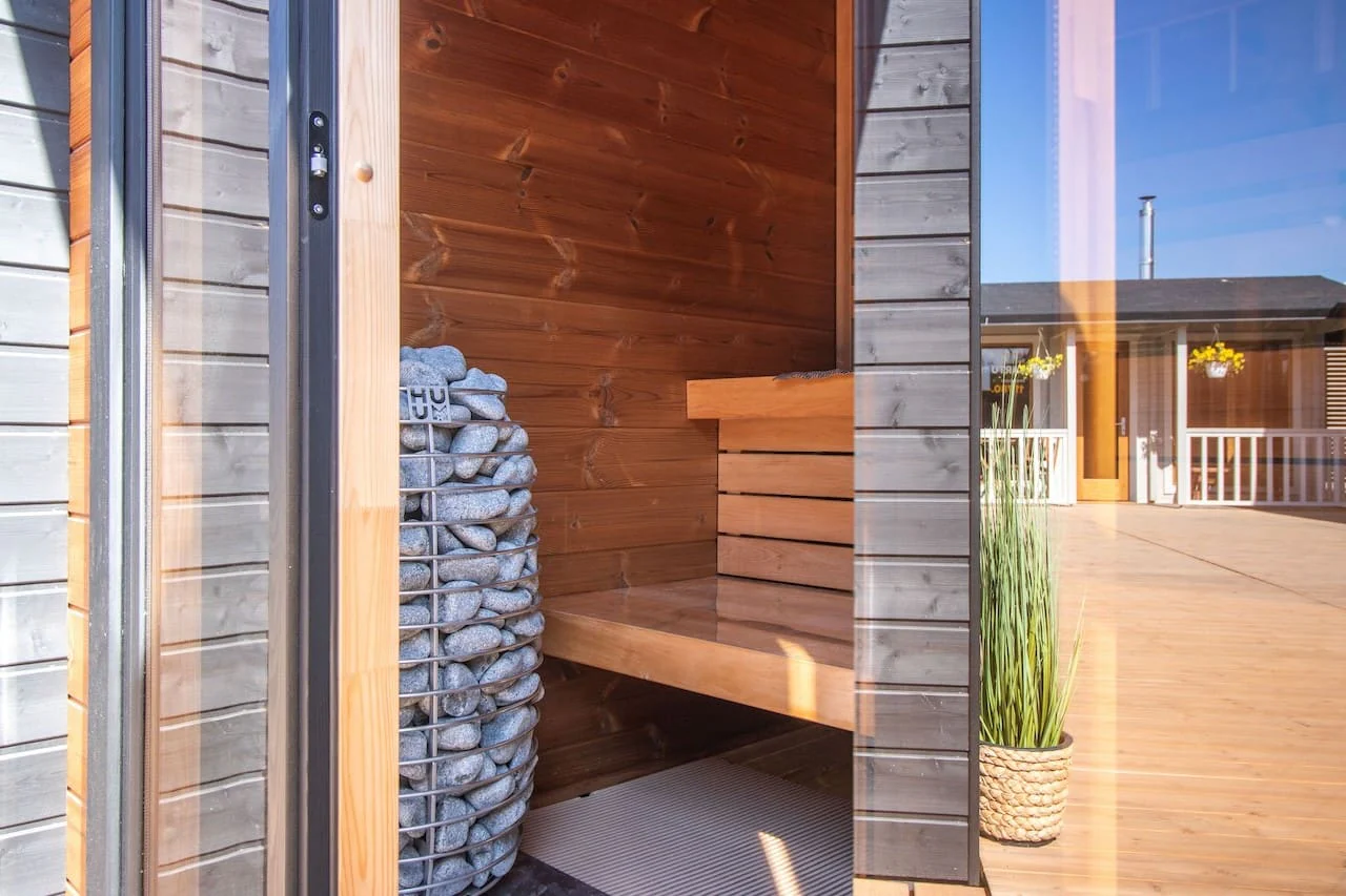 Leil® Patio XS 4 Person Outdoor Sauna - Image 17