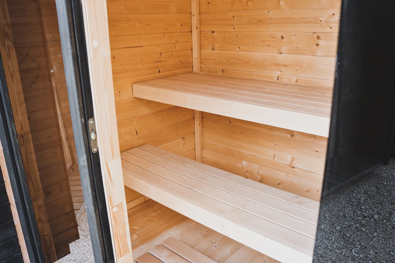 Leil® Patio XXS 3 Person Outdoor Sauna - Image 12