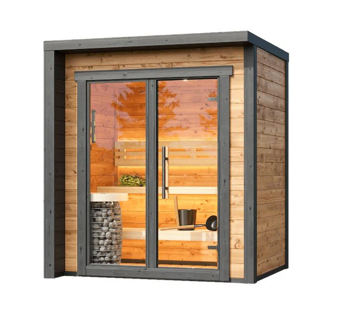 Leil® Patio XXS 3 Person Outdoor Sauna - Image 3