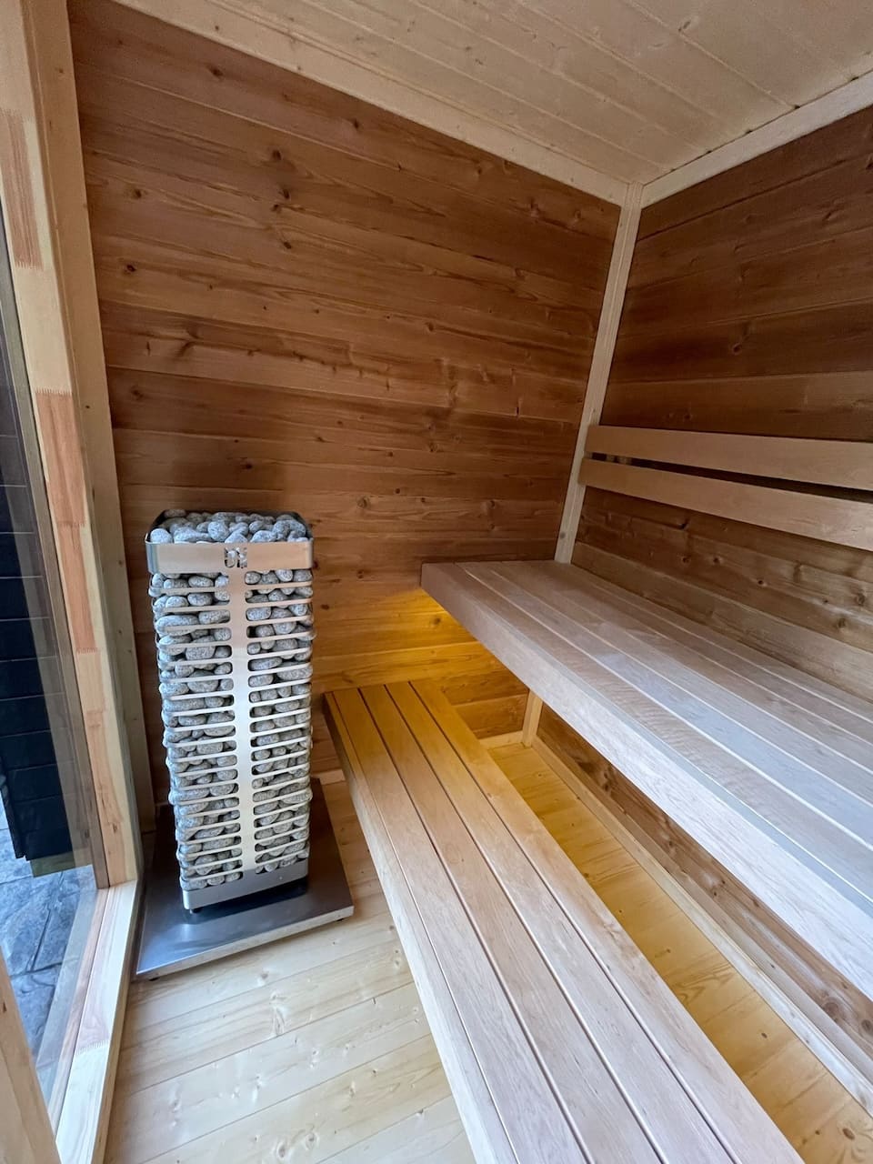 Leil® Patio XXS 3 Person Outdoor Sauna - Image 6