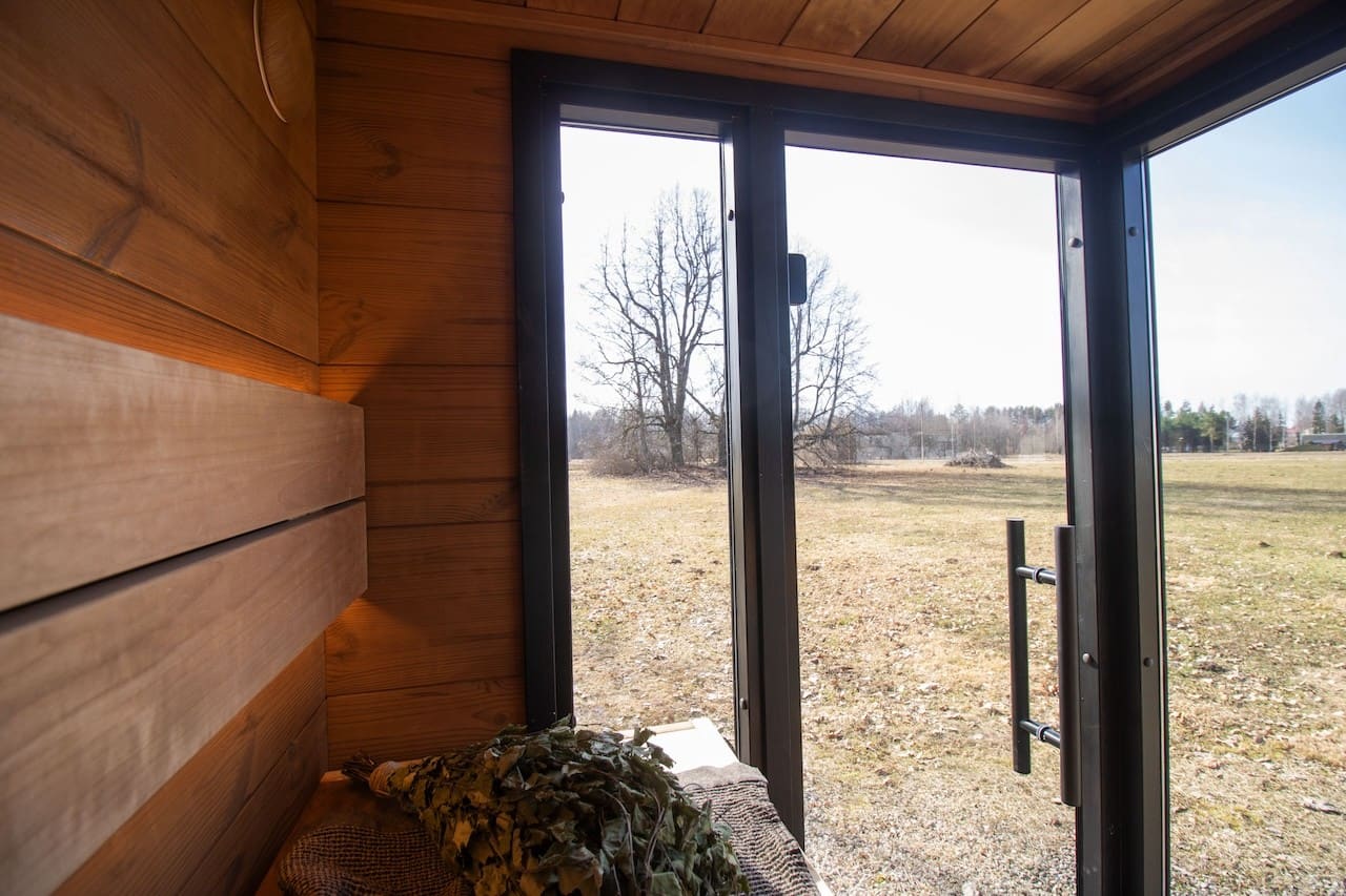 Leil® Primo Mini 2 Person Outdoor Sauna - Image 6