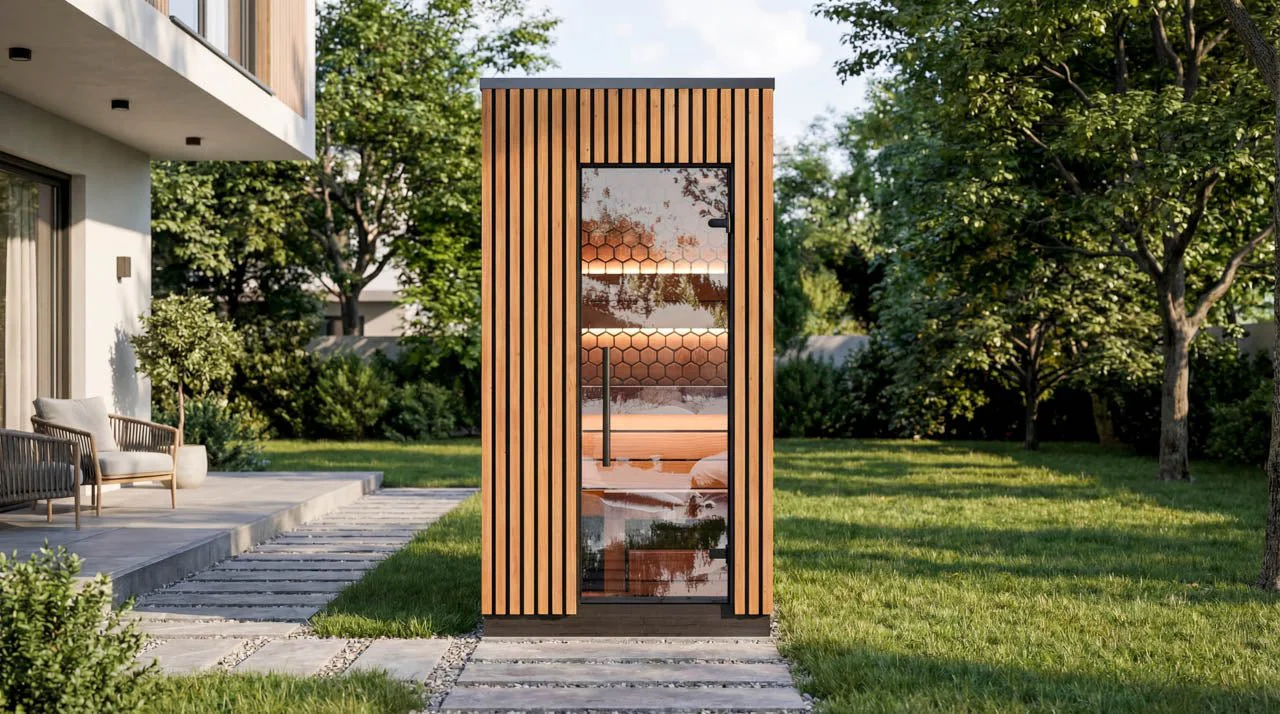 Leil® Viva 120 1-2 Person Outdoor Sauna - Image 5