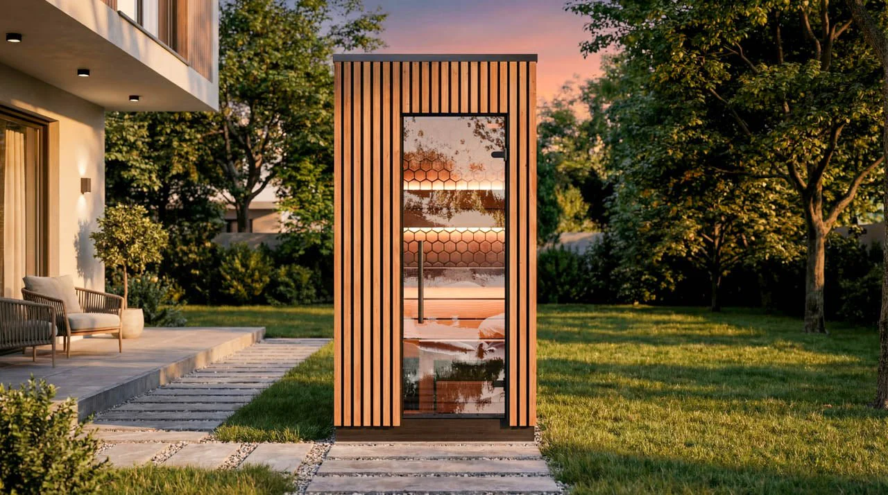 Leil® Viva 120 1-2 Person Outdoor Sauna - Image 6