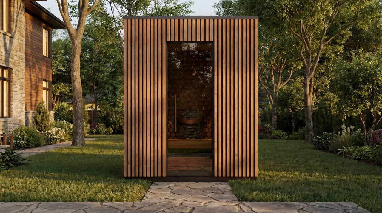 Leil® Viva 180 4-6 Person Outdoor Sauna - Image 5