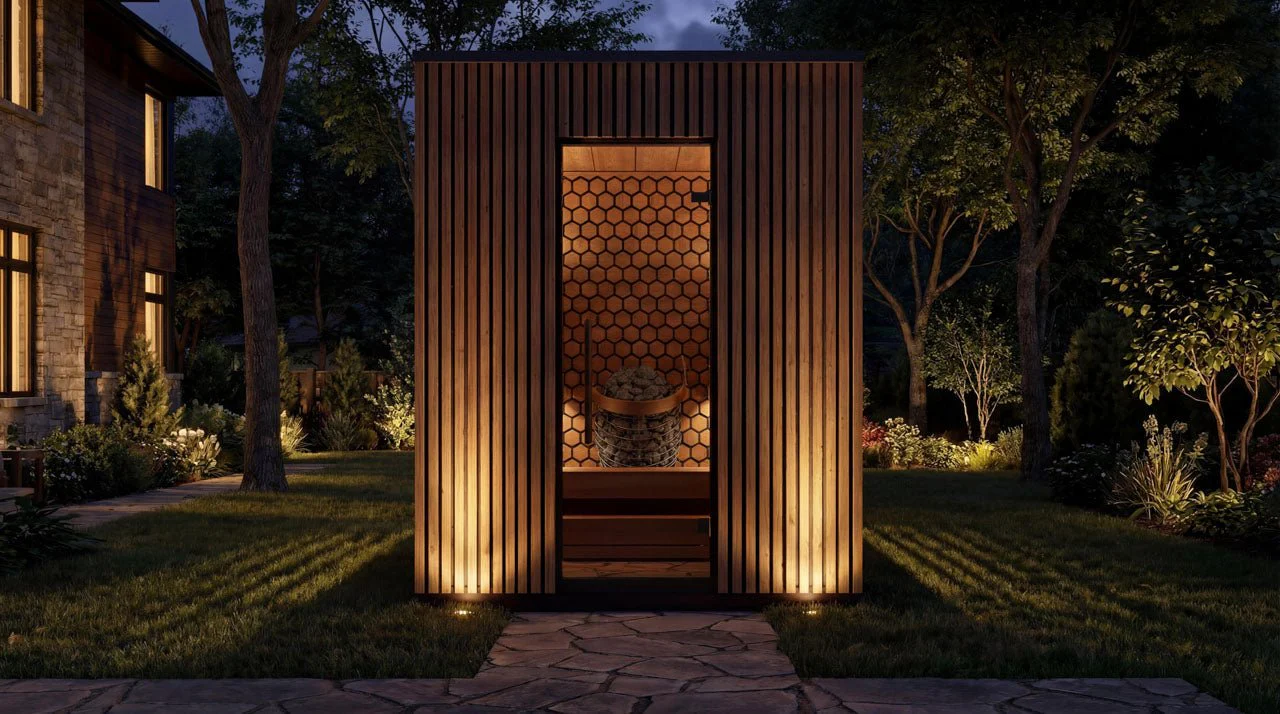 Leil® Viva 180 4-6 Person Outdoor Sauna - Image 7