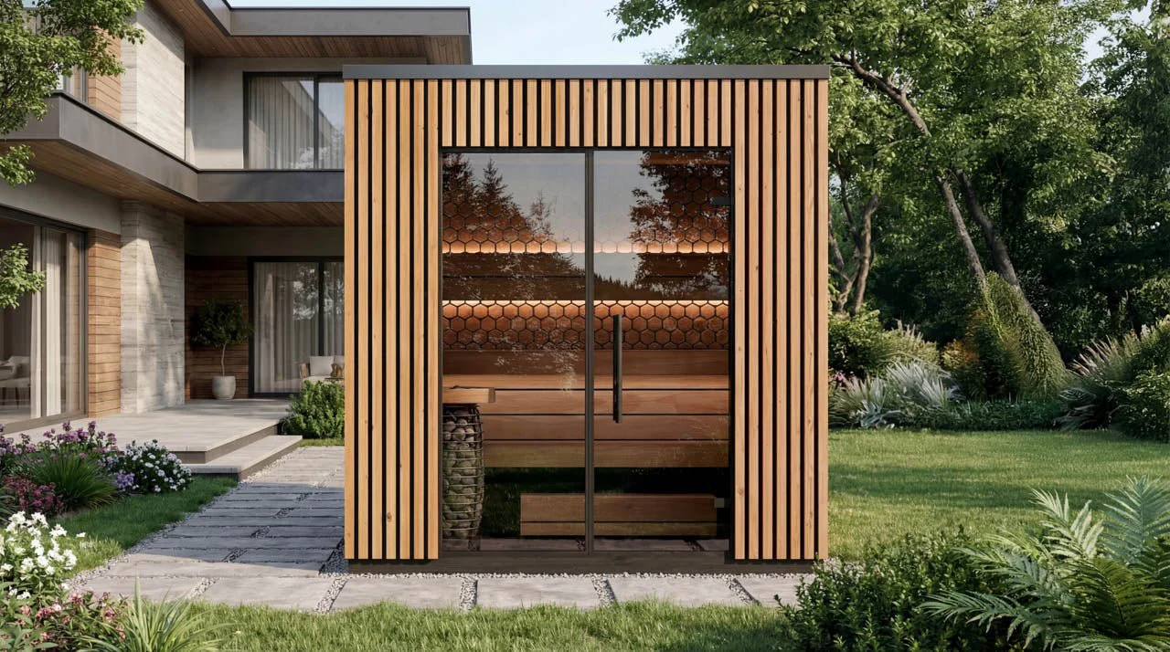 Leil® Viva 210 3-4 Person Outdoor Sauna - Image 12