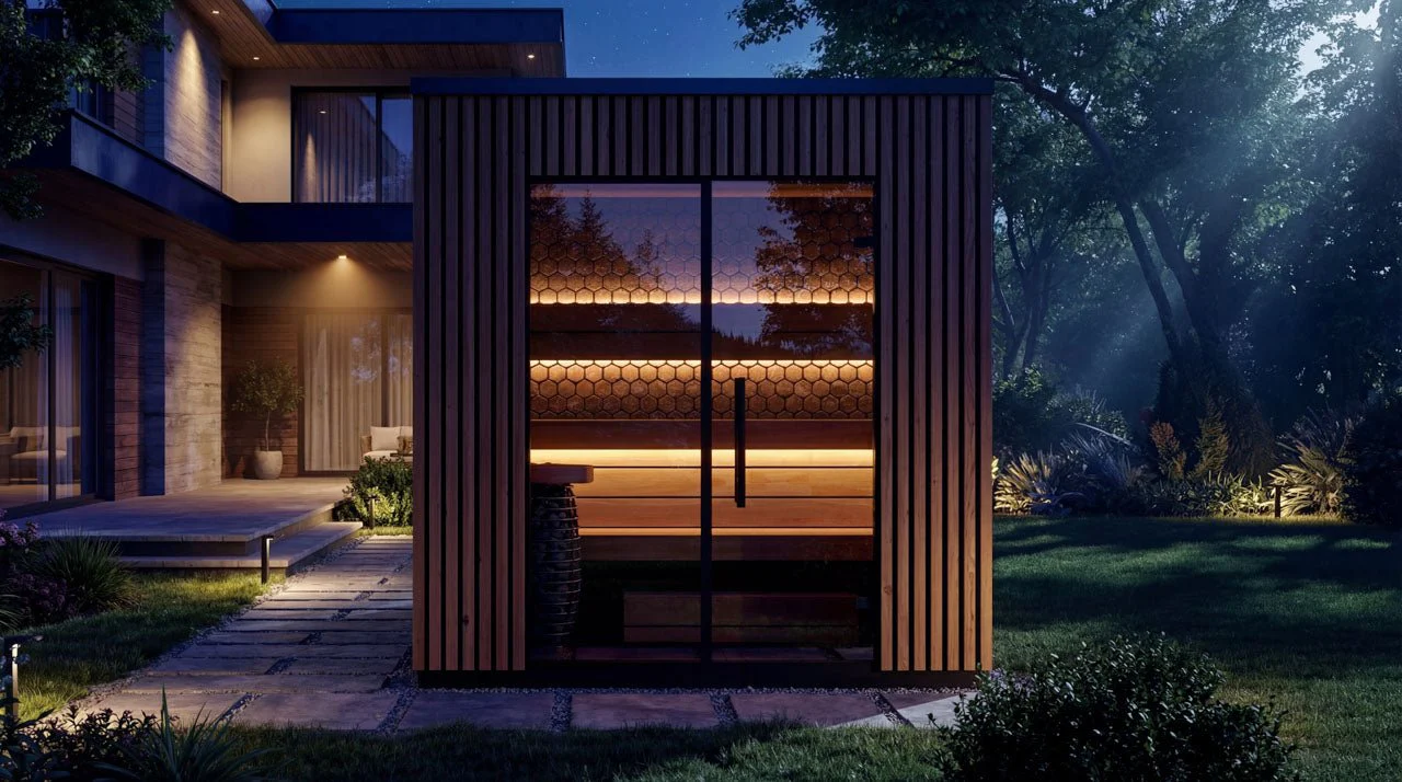 Leil® Viva 210 3-4 Person Outdoor Sauna - Image 13