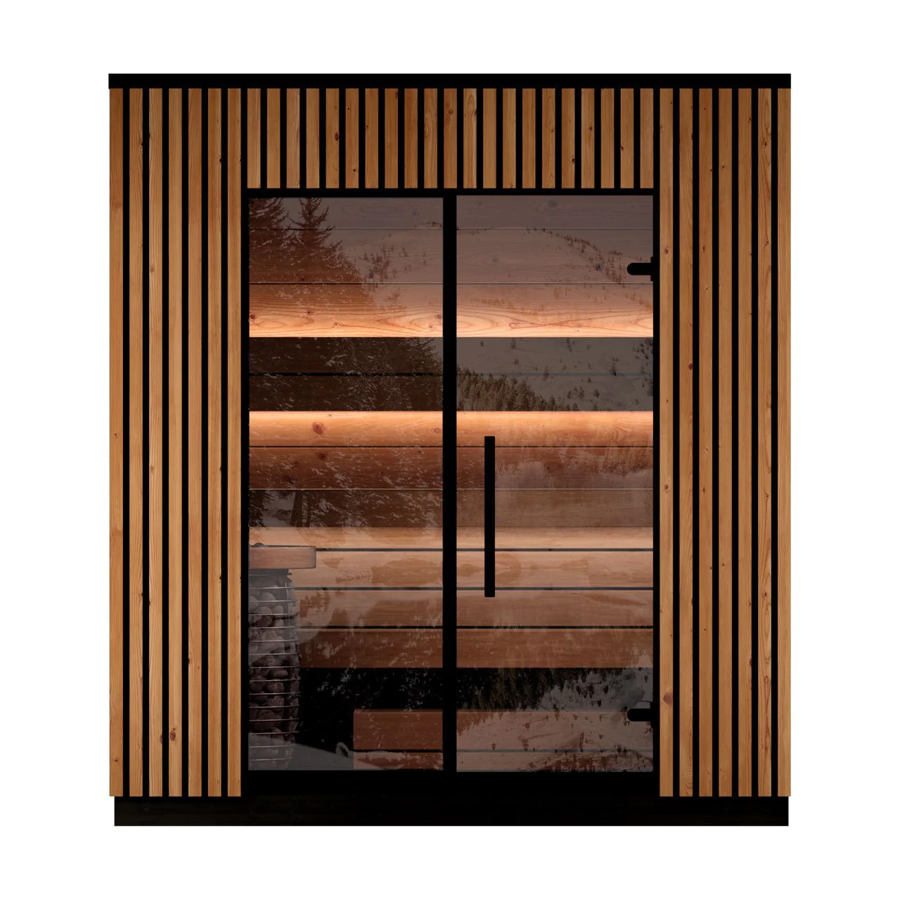 Leil® Viva 210 3-4 Person Outdoor Sauna - Image 3