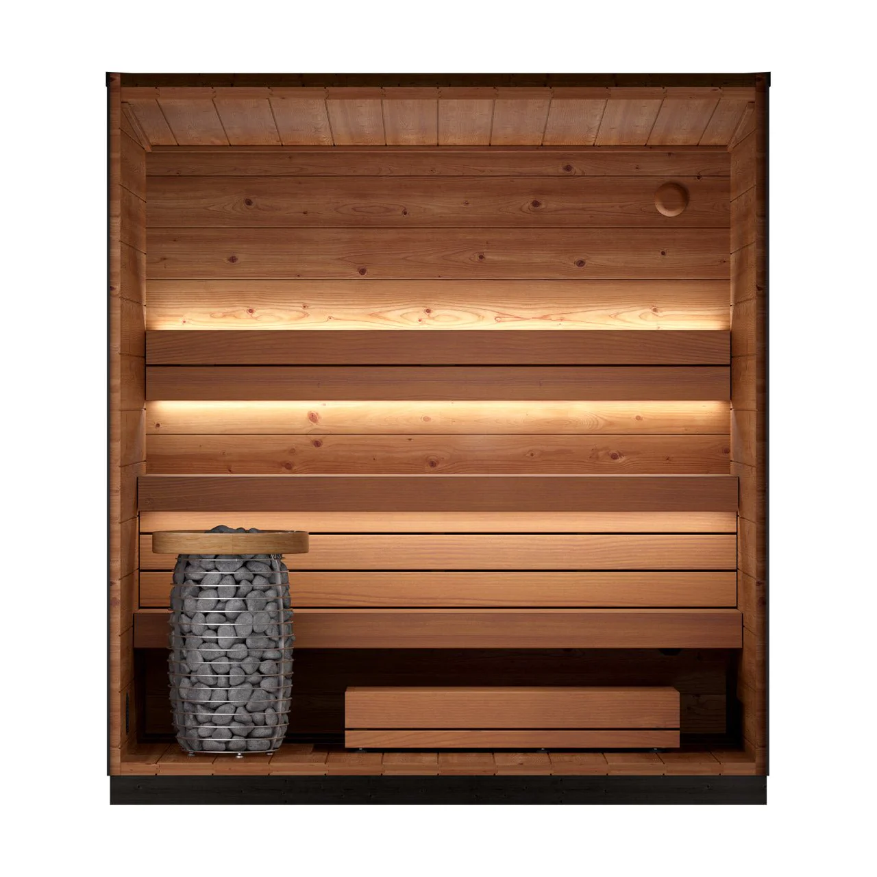 Leil® Viva 210 3-4 Person Outdoor Sauna - Image 4