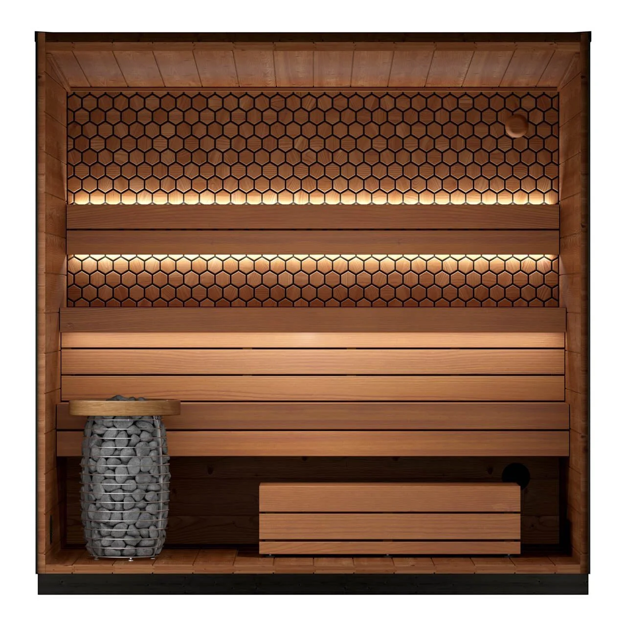Leil® Viva 250 4-5 Person Outdoor Sauna - Image 2