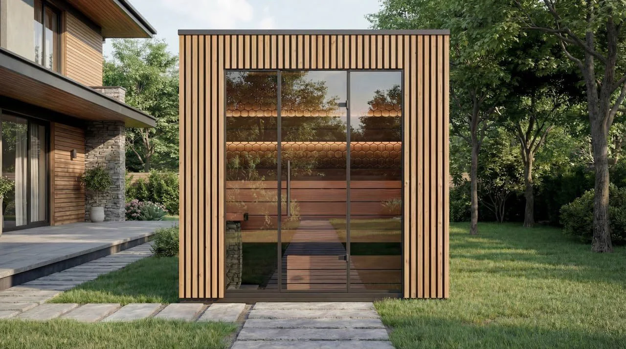 Leil® Viva 250 4-5 Person Outdoor Sauna - Image 6