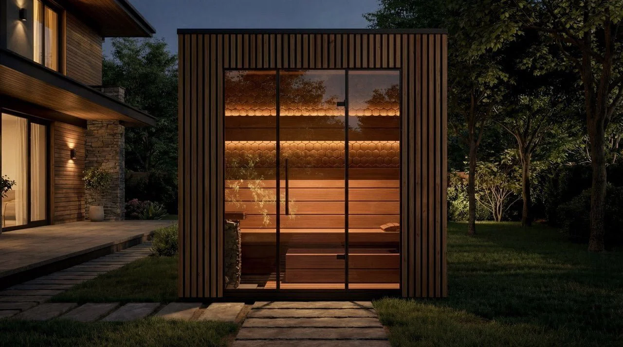 Leil® Viva 250 4-5 Person Outdoor Sauna - Image 7