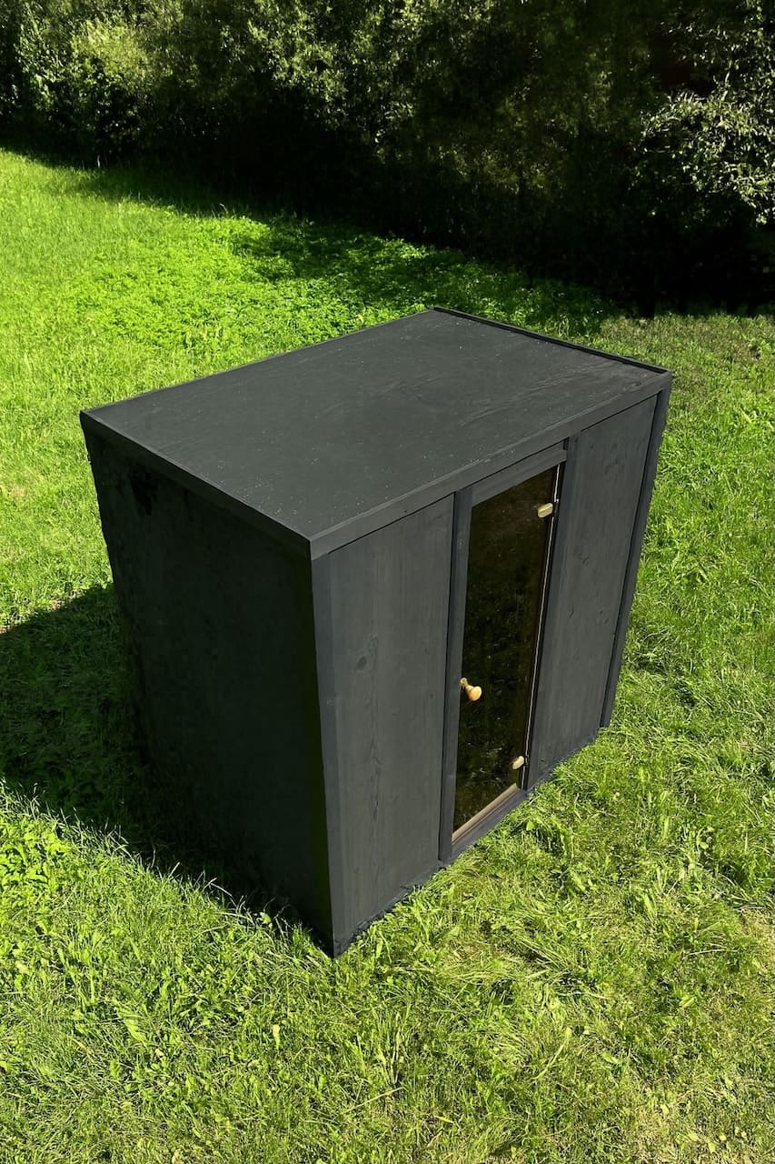 Modus Outdoor Sauna 3-4 Person with Harvia Cilindro PC70 Heater and Stones - Kit - Image 28