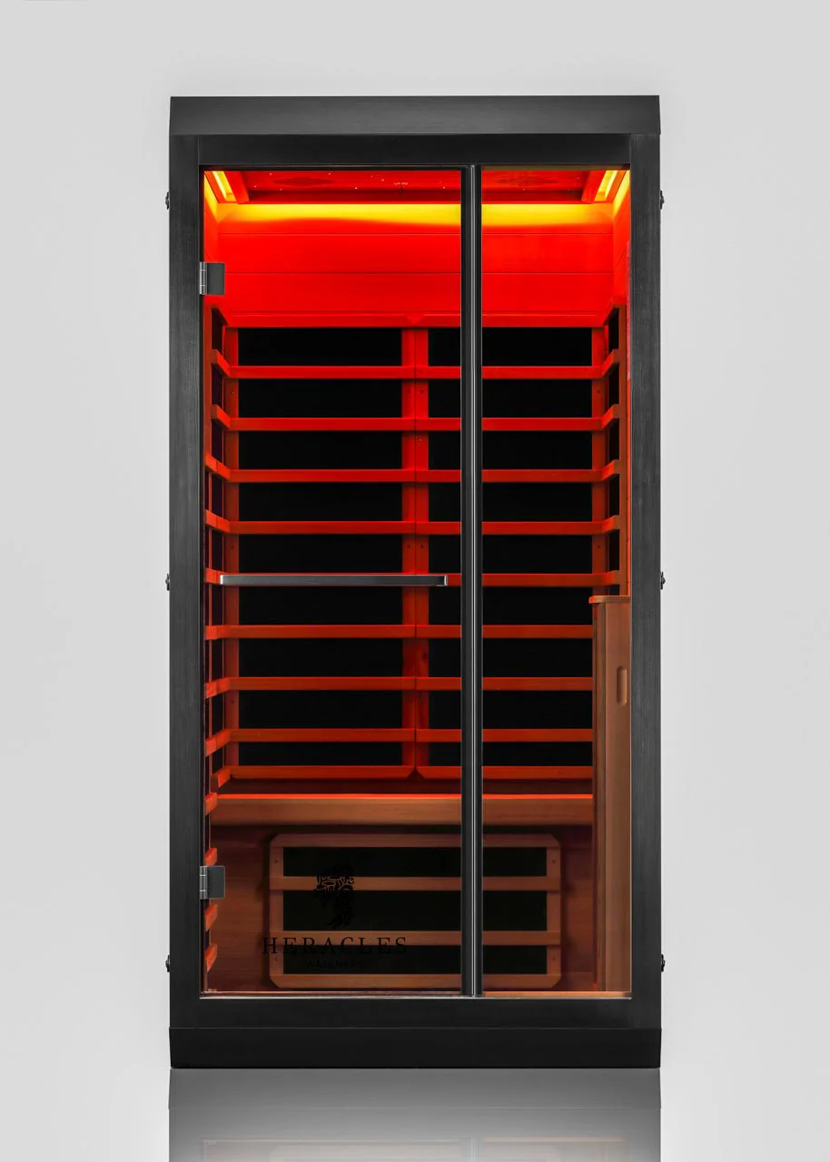 Noir Infrared Sauna with Red Light Therapy 1-2 Person - Image 16