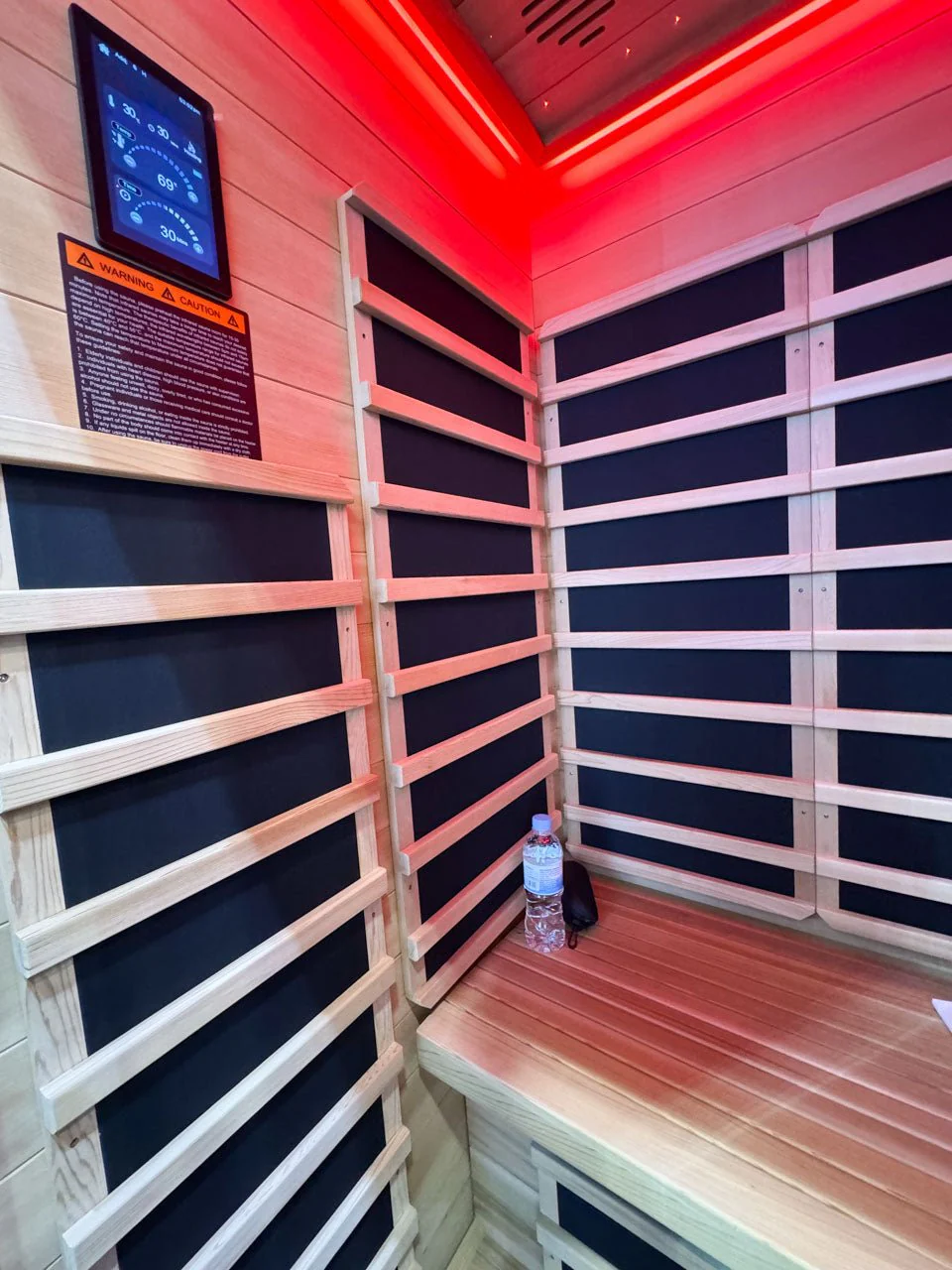 Noir Infrared Sauna with Red Light Therapy 1-2 Person - Image 22