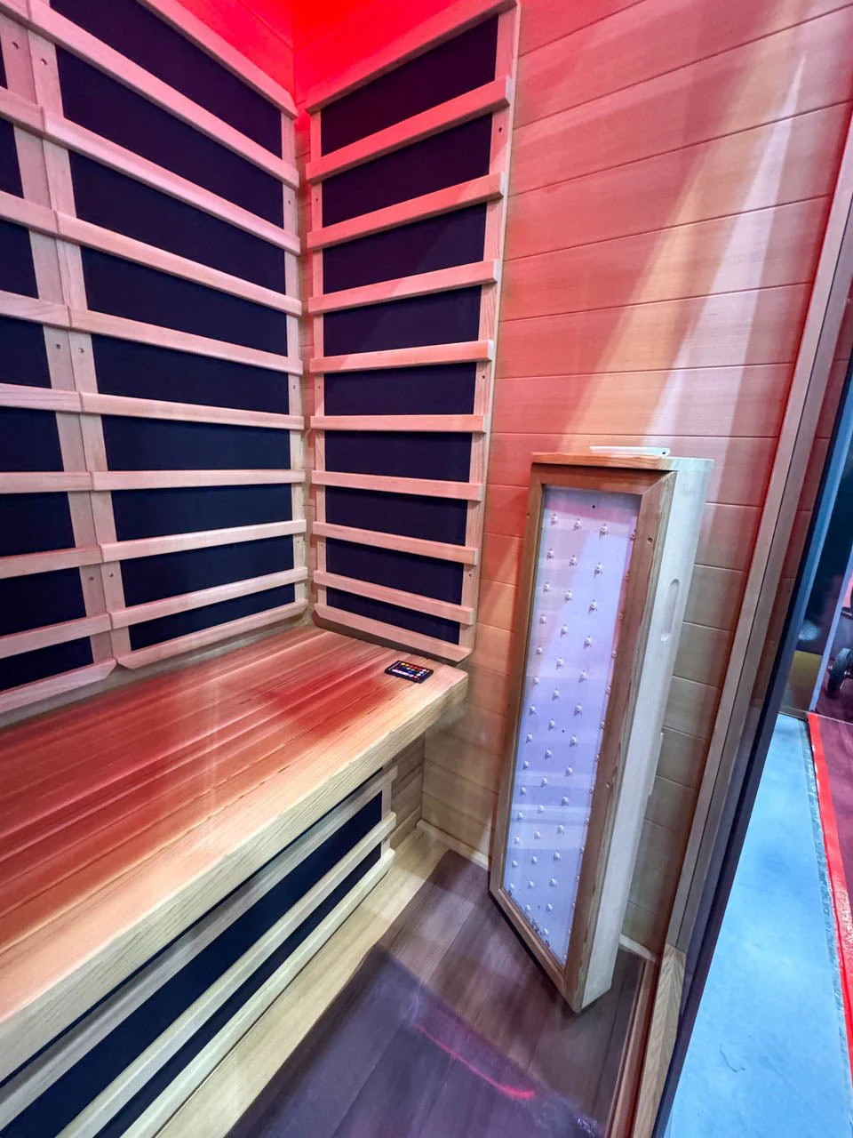 Noir Infrared Sauna with Red Light Therapy 1-2 Person - Image 23
