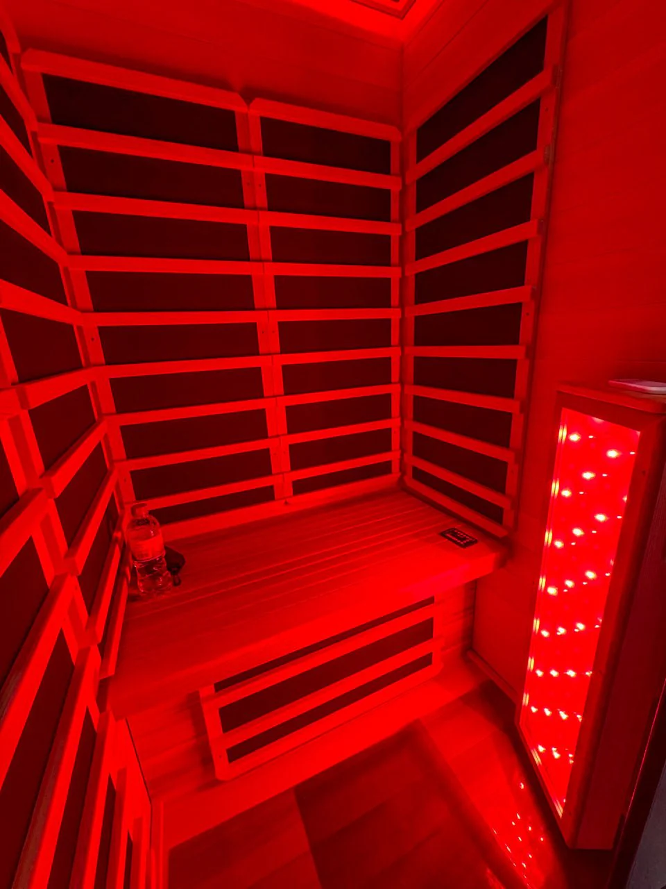 Noir Infrared Sauna with Red Light Therapy 1-2 Person - Image 24