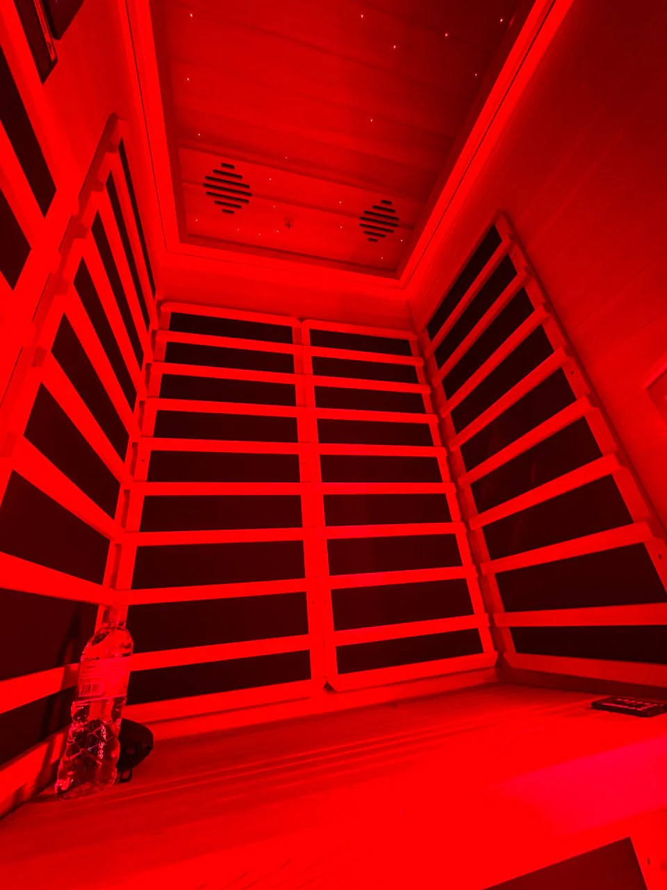 Noir Infrared Sauna with Red Light Therapy 1-2 Person - Image 25