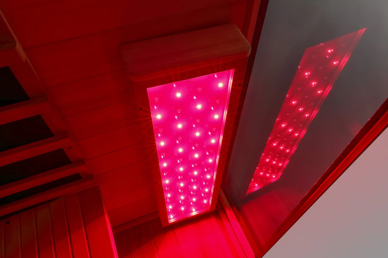 Noir Infrared Sauna with Red Light Therapy 1-2 Person - Image 5
