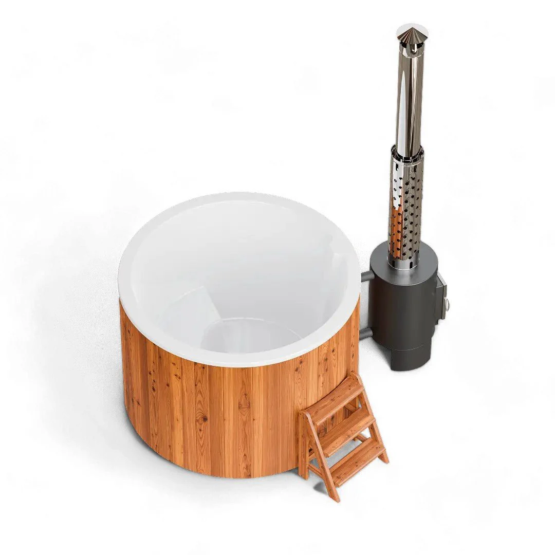 Polar Spa Comfort 160 Wood Fired Hot Tub with 40kW Stove (2-4 Person) - Image 7