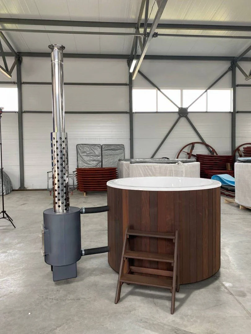 Polar Spa Comfort 160 Wood Fired Hot Tub with 40kW Stove (2-4 Person) - Image 9