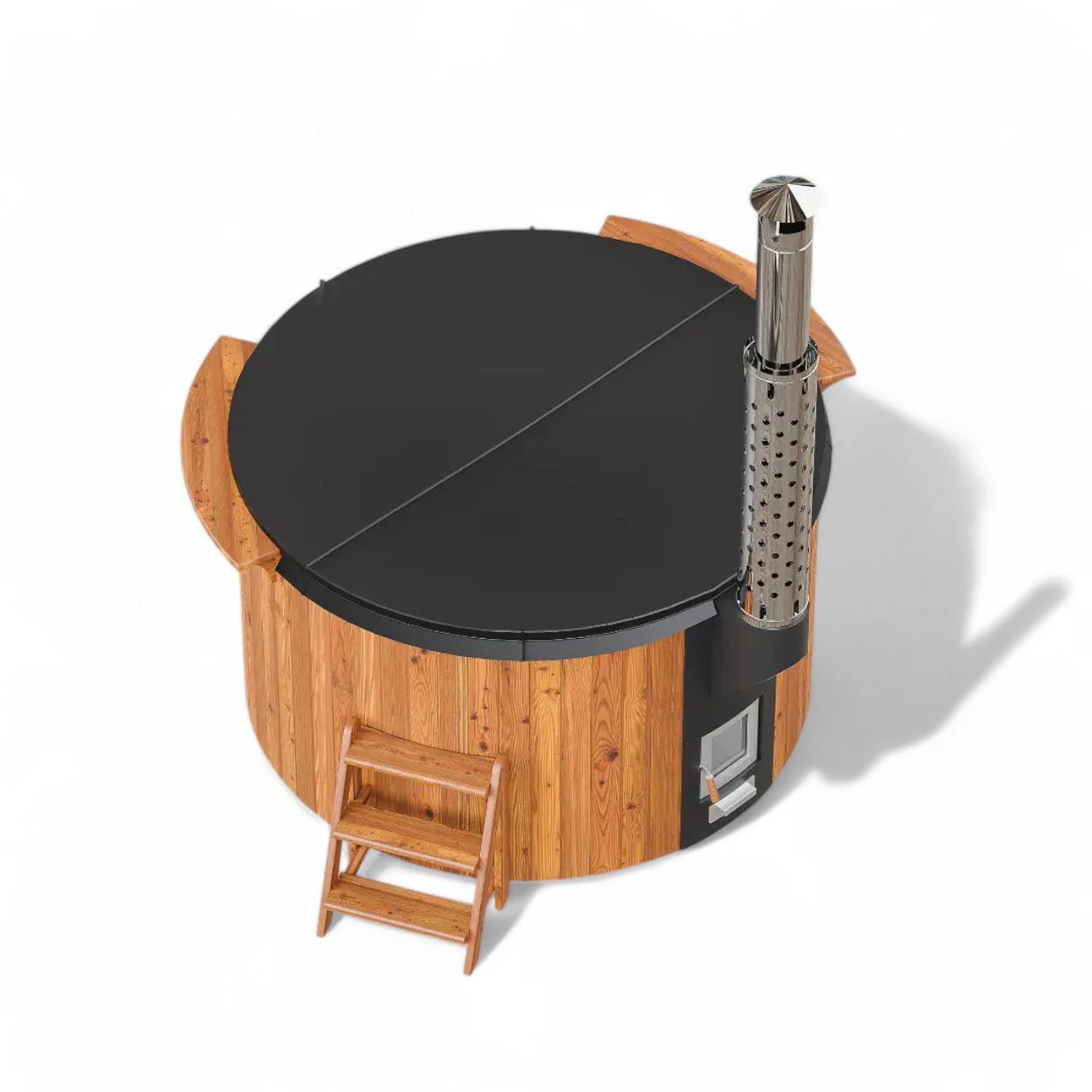 Polar Spa Elite 180 Wood Fired Hot Tub with 35kW Stove (2-4 Person) - Image 9