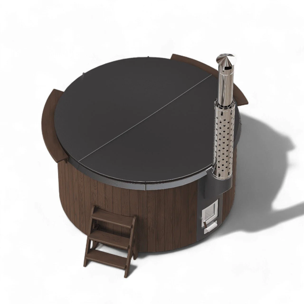 Polar Spa Elite 200 Wood Fired Hot Tub with 35kW Stove (4-6 Person) - Image 9