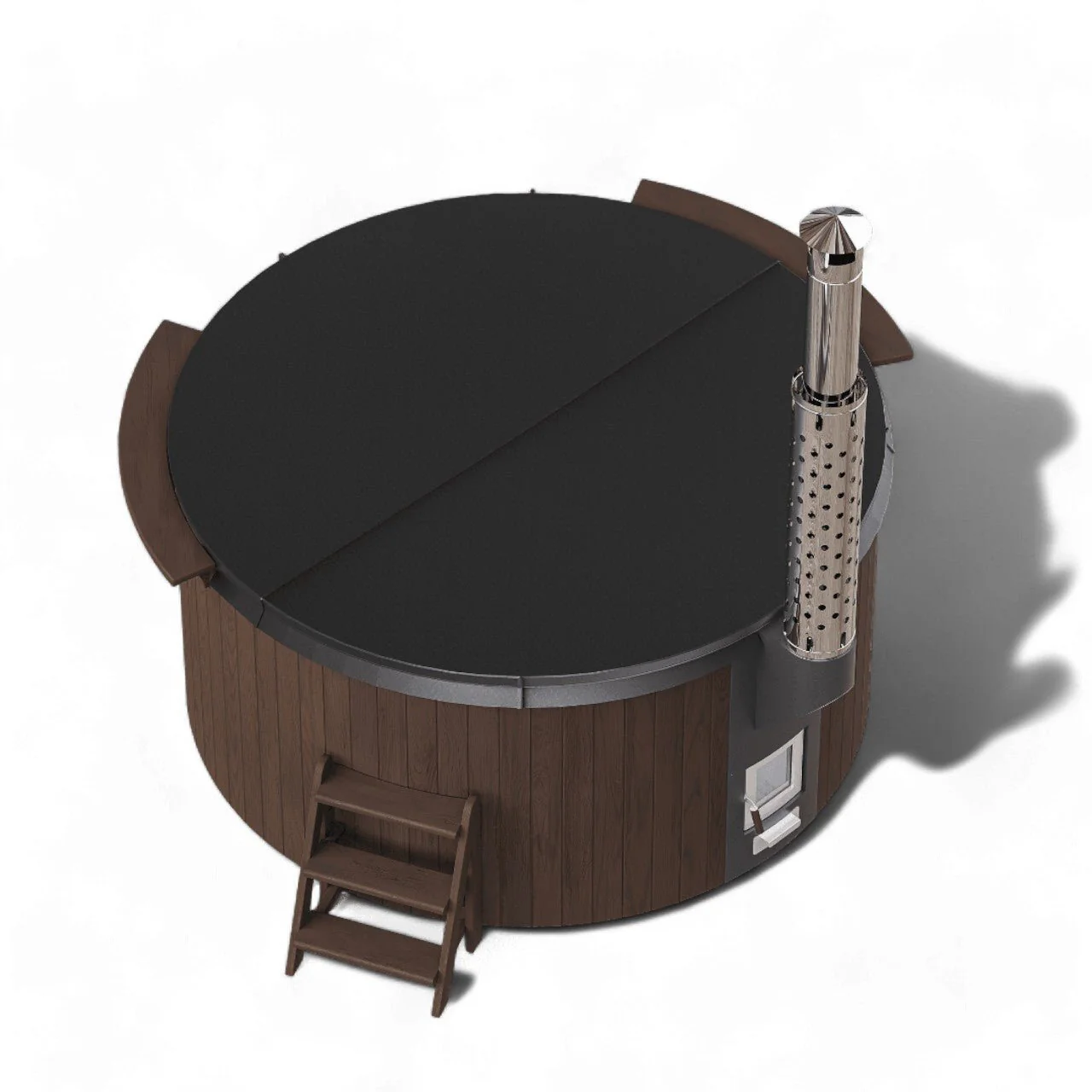 Polar Spa Elite 220 Wood Fired Hot Tub with 35kW Stove (6-8 Person) - Image 10