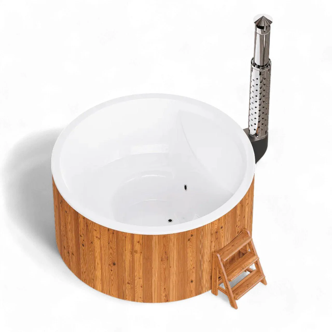 Polar Spa Elite 220 Wood Fired Hot Tub with 35kW Stove (6-8 Person) - Image 7
