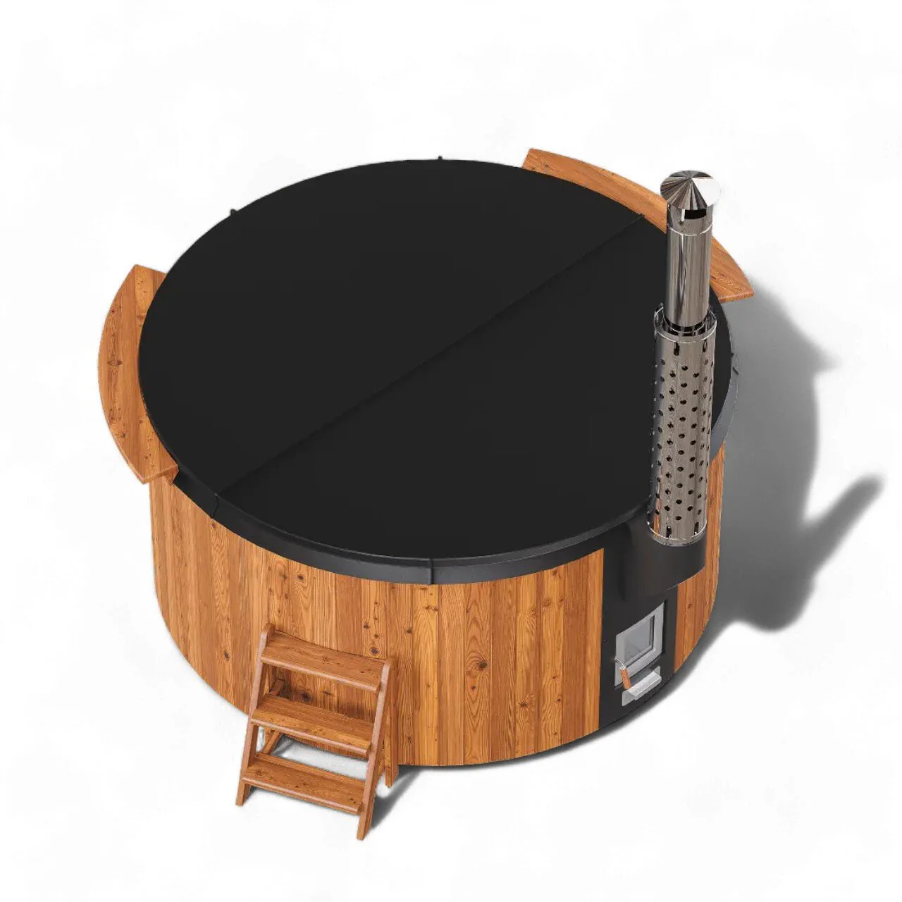 Polar Spa Elite 220 Wood Fired Hot Tub with 35kW Stove (6-8 Person) - Image 9