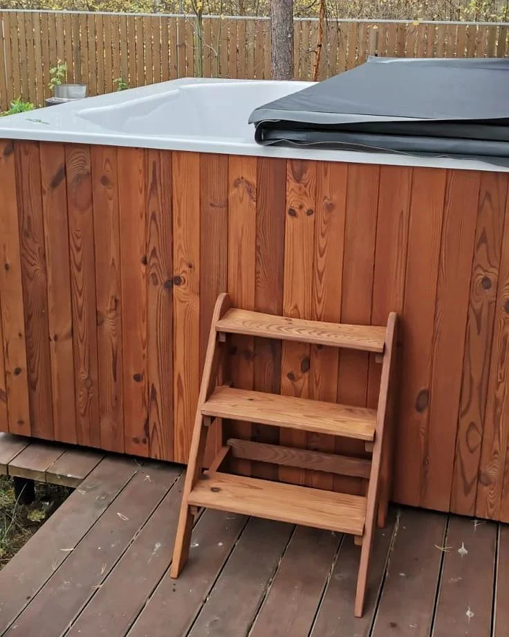 Polar Spa Elite Quattro 200 Wood Fired Hot Tub with 35kW Stove (6-8 Person) - Image 14