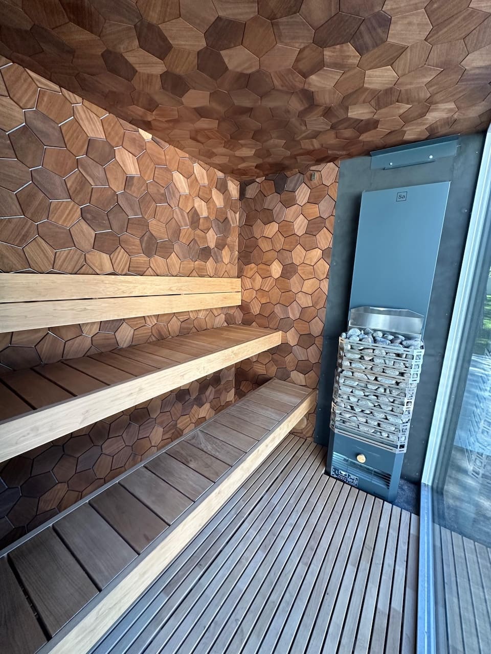 Sauna Air Nordic Elegance Mini 4 Person Sauna - Image 9