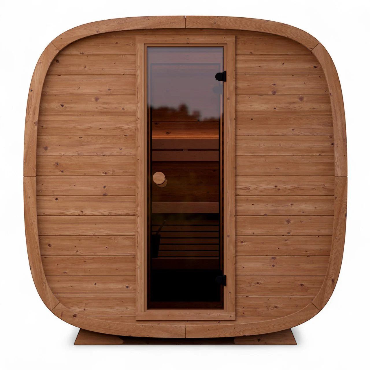 Leil® Dice Dual 4 Person Sauna with Changing Room - Image 3