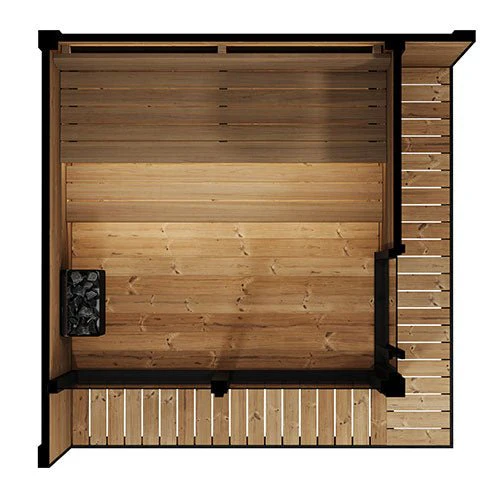 SaunaLife GL6 Outdoor Sauna Kit - Image 4