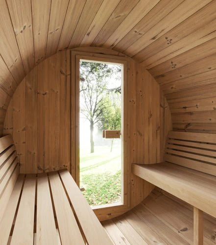SaunaLife Model E6 Sauna Barrel - Image 3