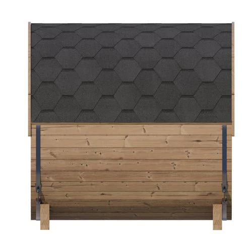 SaunaLife Model E7G Sauna Barrel Glass Front - Image 10