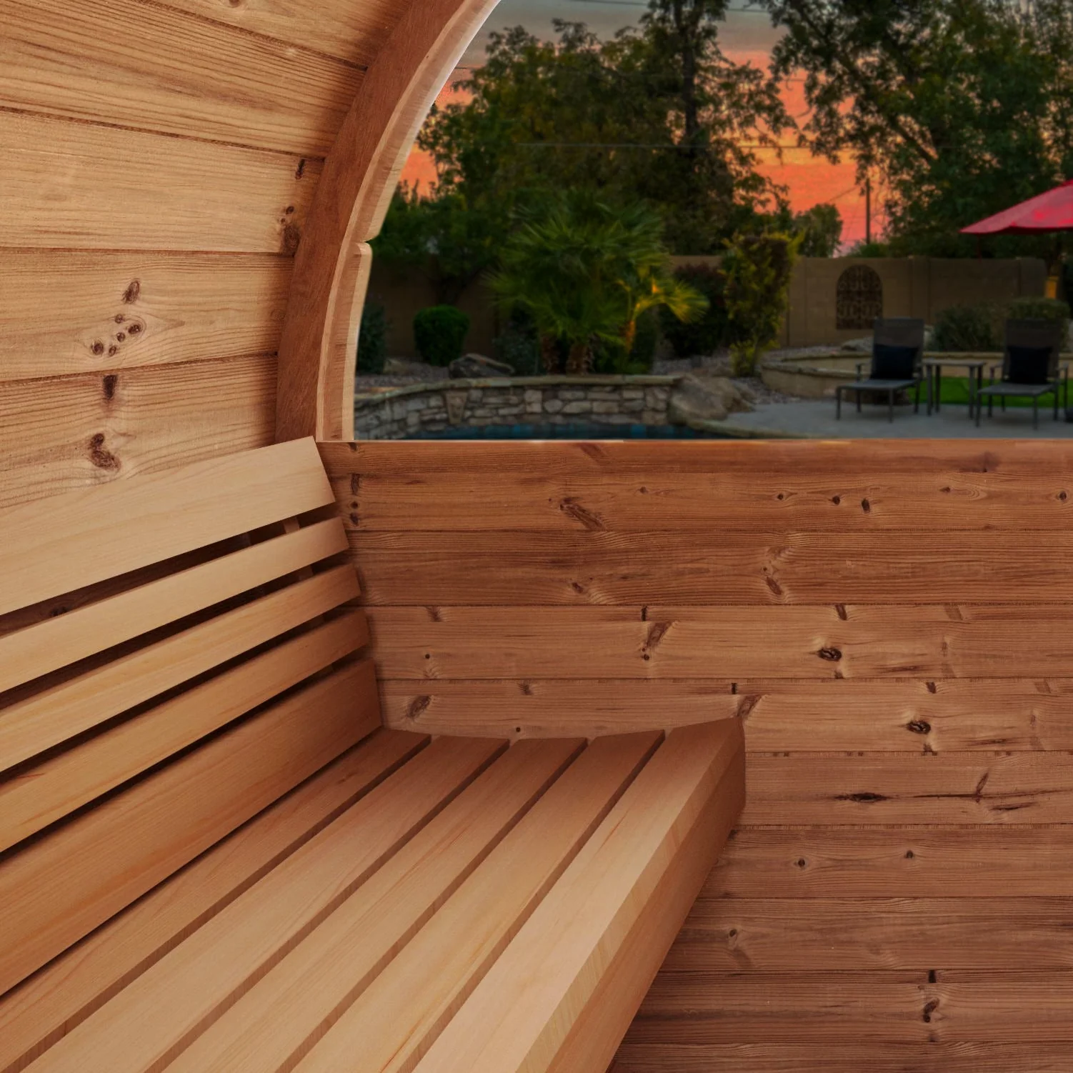 SaunaLife Model E8W Sauna Barrel-Window - Image 5