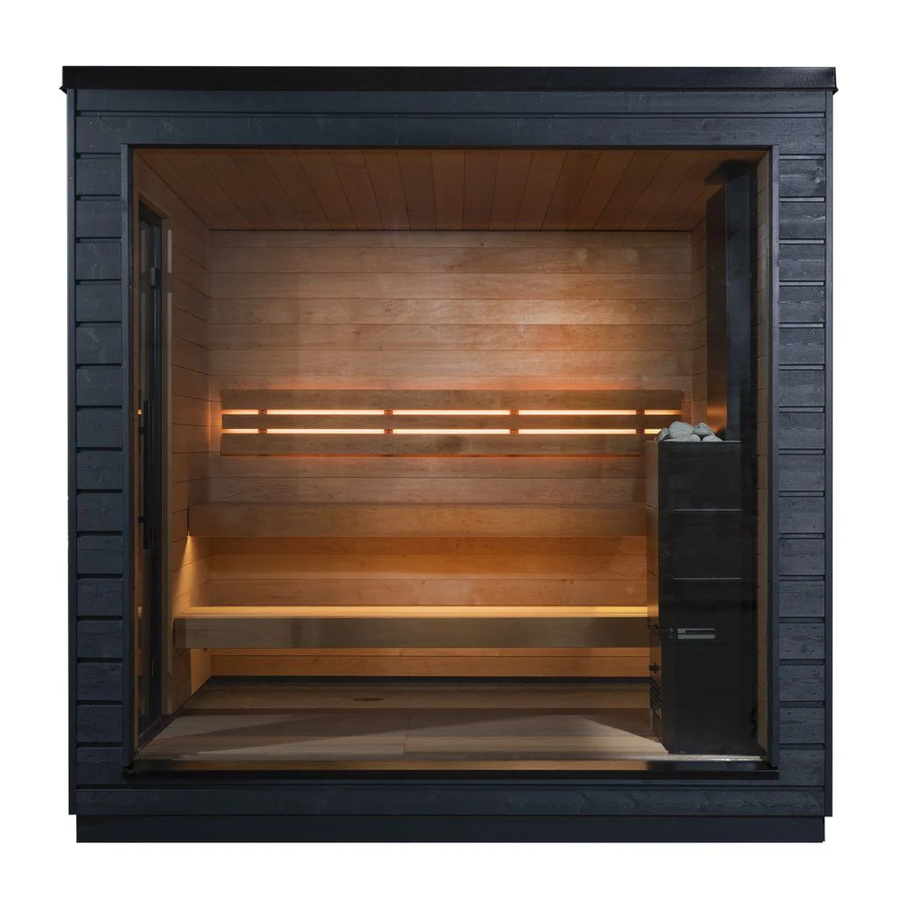 SaunaLife Model G6 Pre-Assembled Outdoor Home Sauna - Image 3
