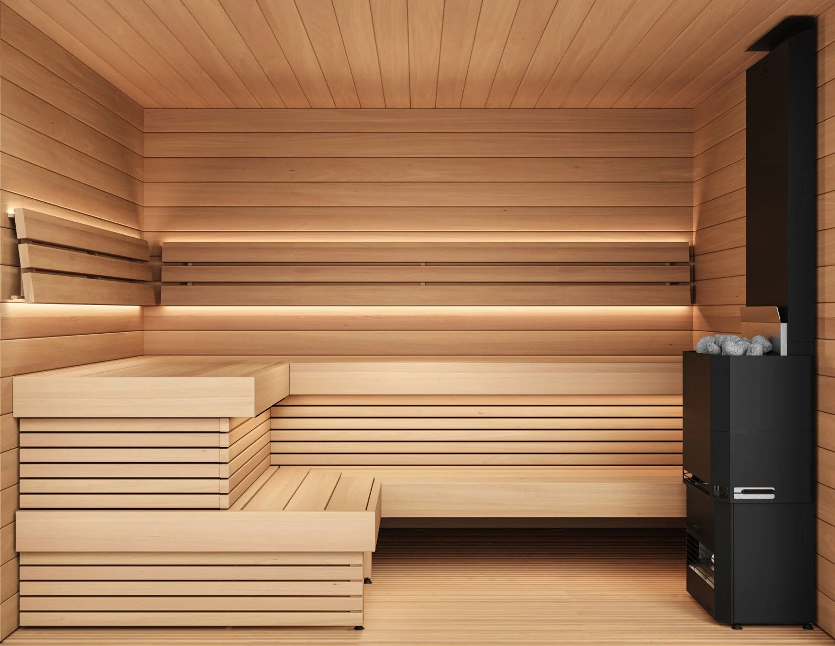 Saunum AirCube One Outdoor Sauna 5 Seater - Image 4