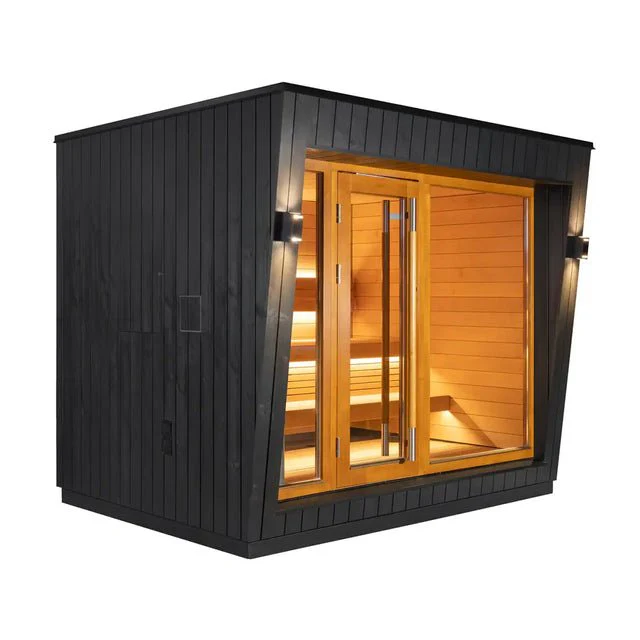 Saunum AirCube Space Outdoor Sauna 5 Seater - Image 3