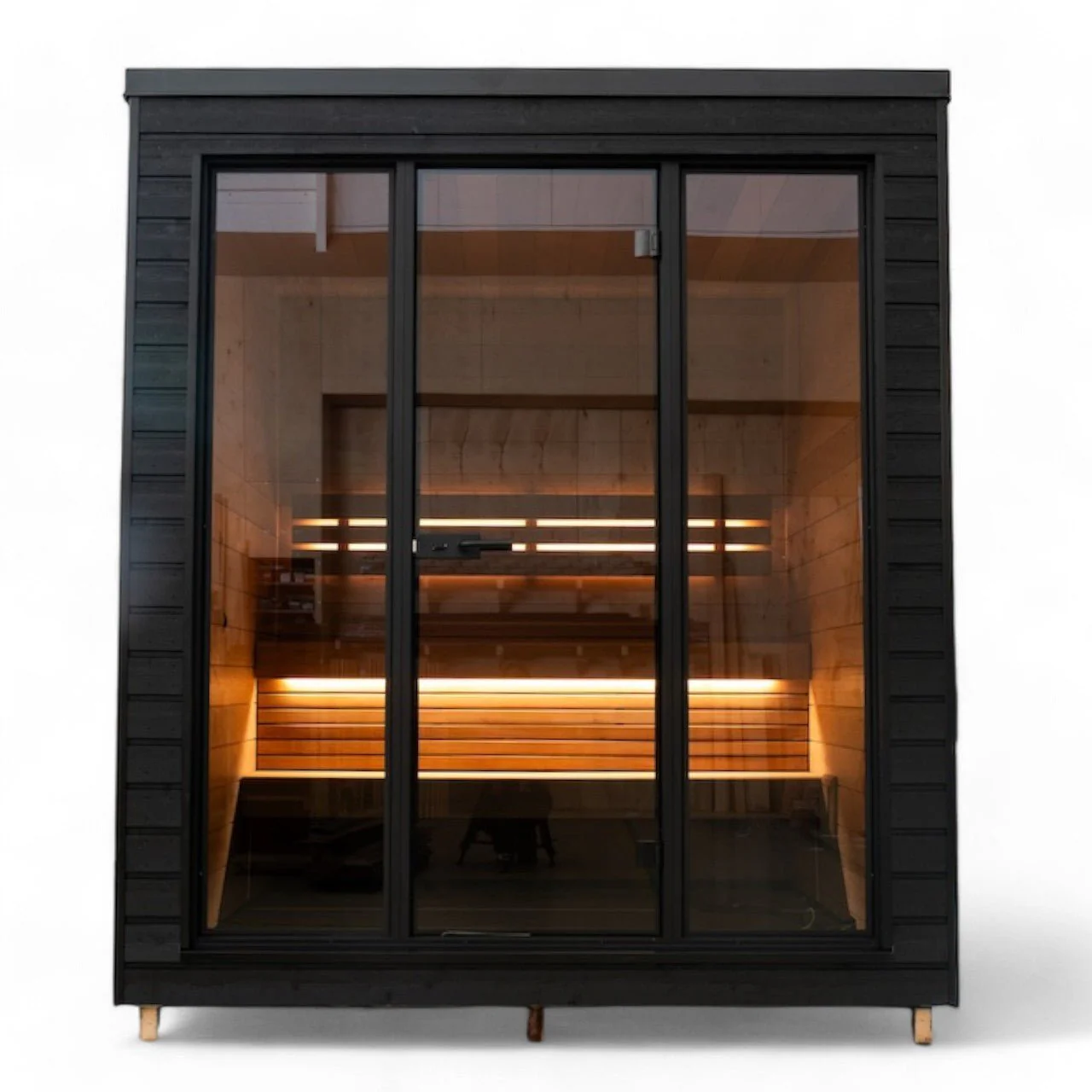 Saunum Classic Mini Outdoor Sauna 3 Seater - Image 5