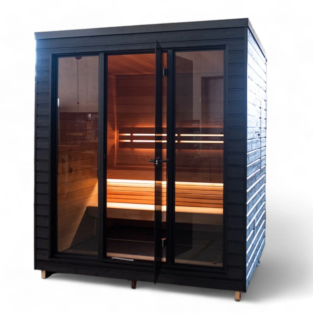 Saunum Classic Mini Outdoor Sauna 3 Seater - Image 6