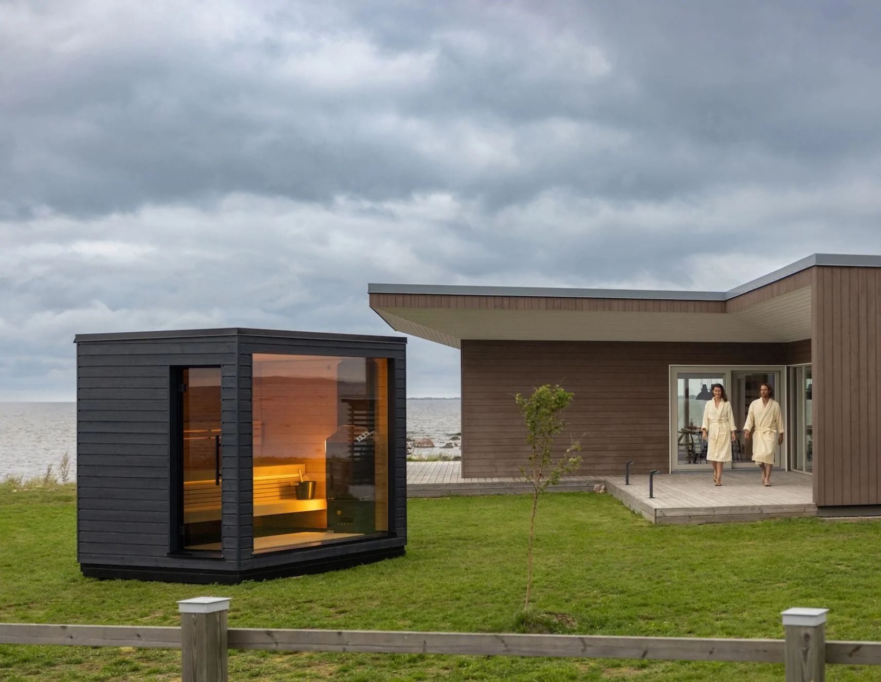 Saunum Classic Outdoor Sauna 4 Seater - Image 7