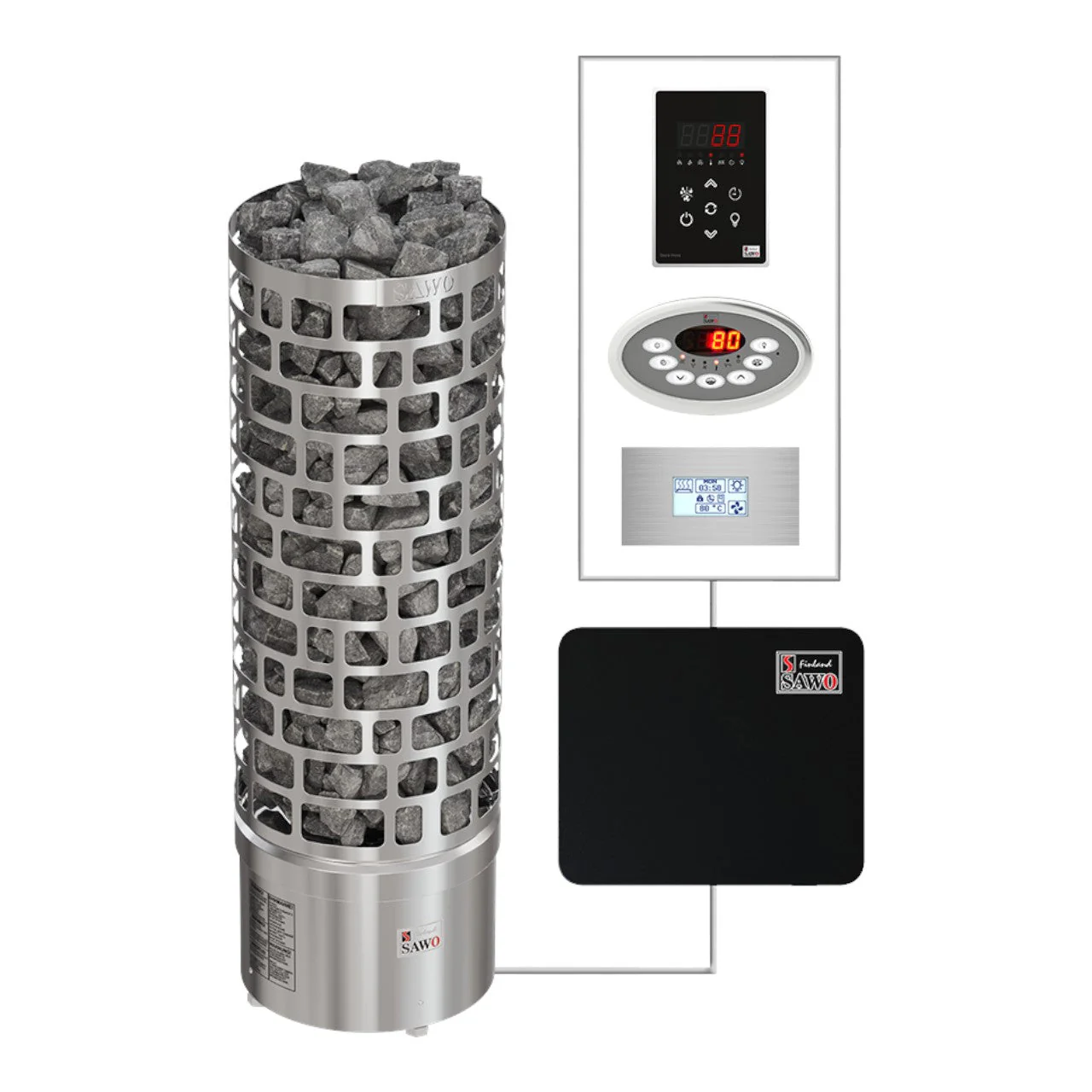 Sawo Aries Round Sauna Heater - Image 5