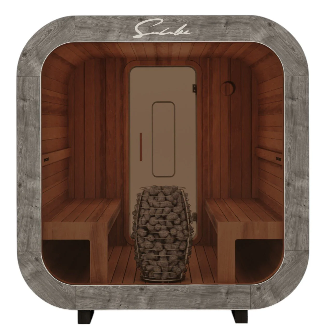 SunCube M 4-6 Person Outdoor Sauna - Image 11
