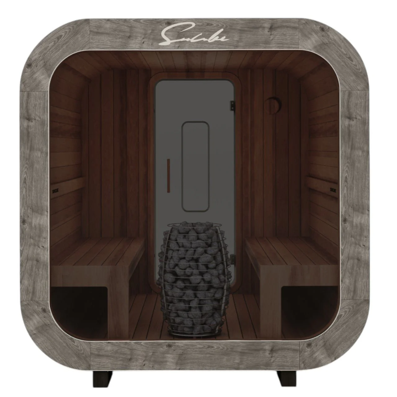 SunCube M 4-6 Person Outdoor Sauna - Image 13