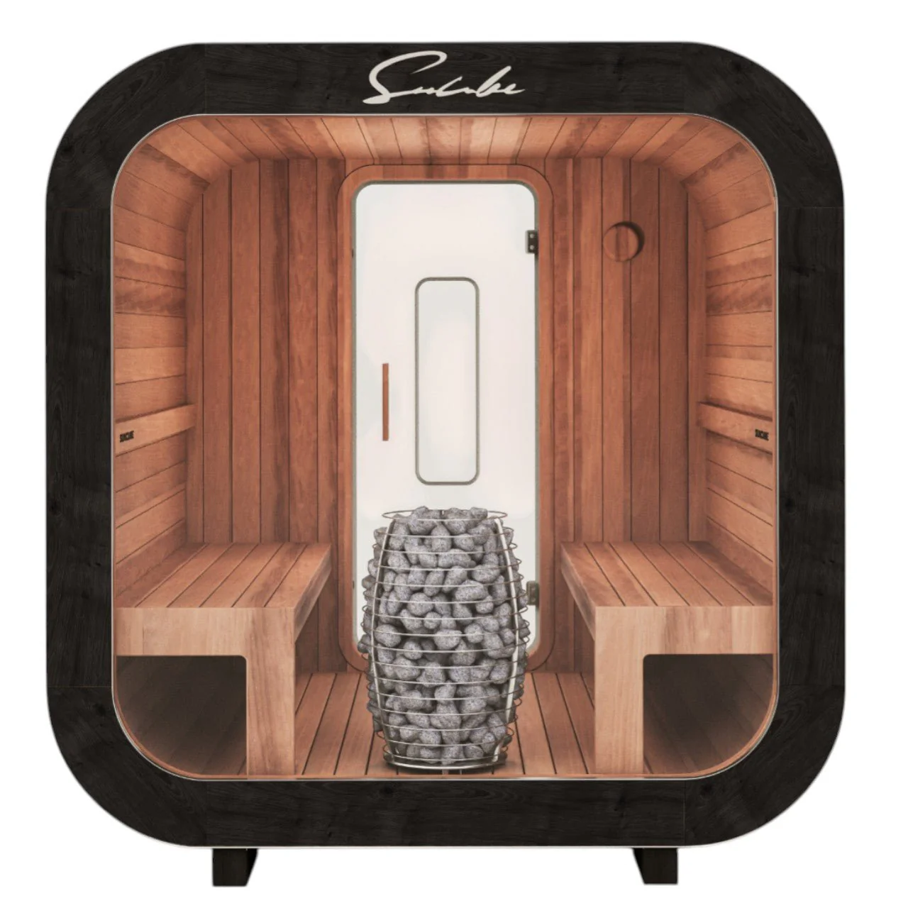 SunCube M 4-6 Person Outdoor Sauna - Image 15