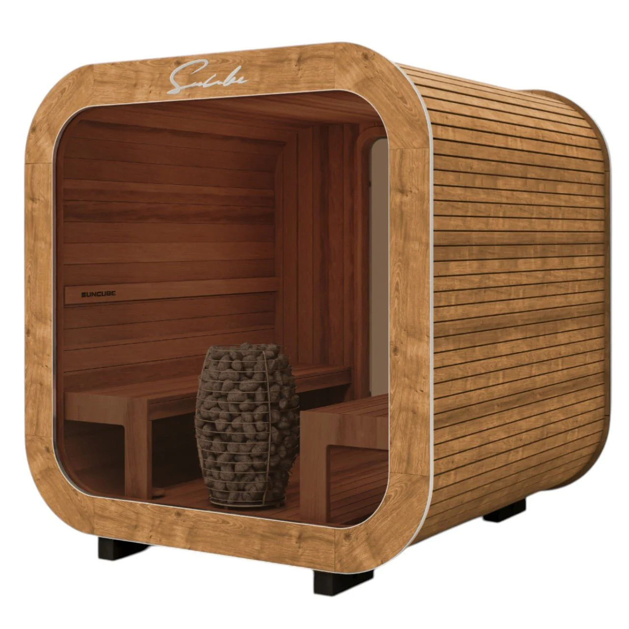 SunCube M 4-6 Person Outdoor Sauna - Image 5
