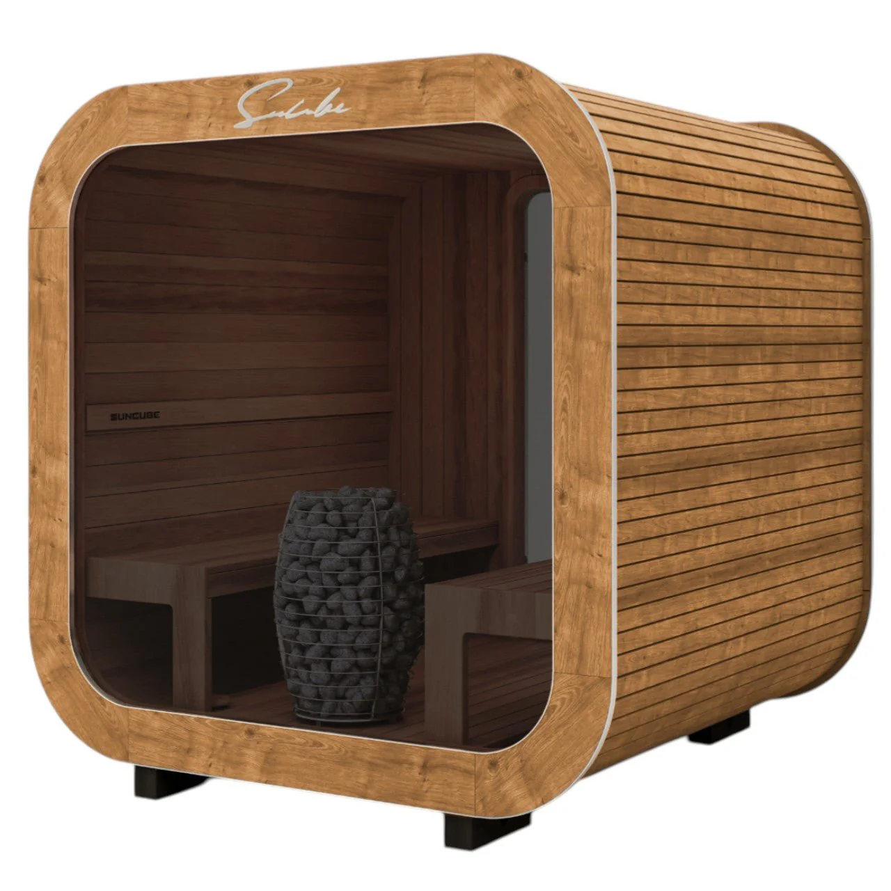 SunCube M 4-6 Person Outdoor Sauna - Image 7
